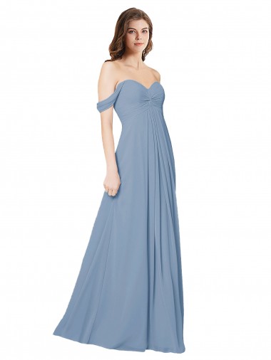 Fábrica de Lombar Chiffon Amor Comprimento Chão Sem Mangas Vestidos de Festa