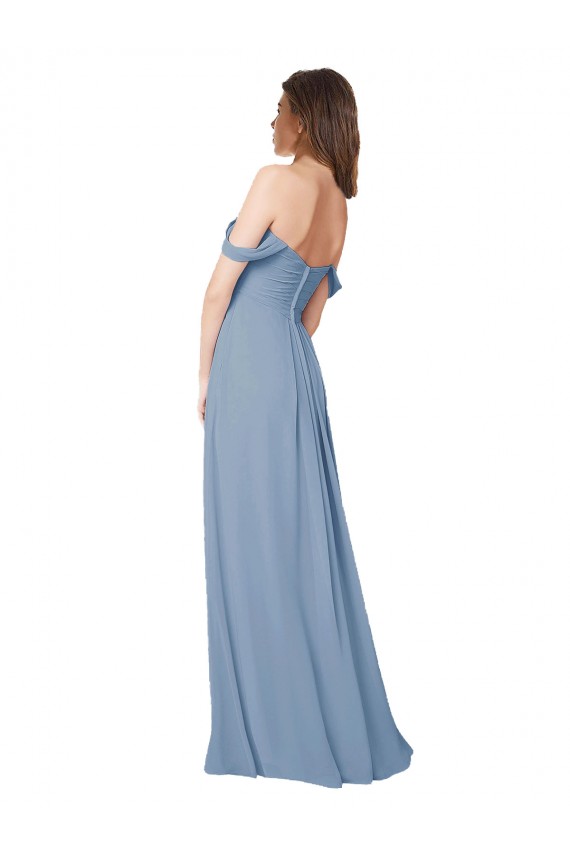 Fábrica de Lombar Chiffon Amor Comprimento Chão Sem Mangas Vestidos de Festa