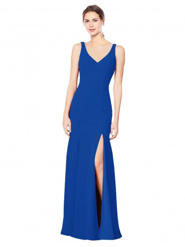 Fábrica de Lombar Chiffon Amor Comprimento Chão Sem Mangas Bainha Vestidos de Madrinha