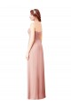 Fábrica de Chiffon Amor Comprimento Chão Sem Mangas Bliss Vestidos de Madrinha
