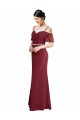 Fábrica de Lombar Chiffon Alças finas Comprimento Chão Ombro Frio Longo Vestidos de Madrinha