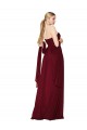 Fábrica de Chiffon Amor Comprimento Chão Sem Mangas Longo Vestidos de Madrinha / Vestidos de Noite / Vestidos de Festa