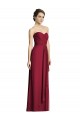 Fábrica de Chiffon Amor Comprimento Chão Sem Mangas Vestidos Formais / Vestidos de Madrinha