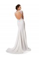 Fábrica de Buraco da fechadura Chiffon & Renda Amor Comboio Capela Mangas Compridas Longo Vestidos de Noiva