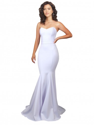 Fábrica de Crepe Esticado Amor Comprimento Chão Sem Mangas Vestidos de Noiva