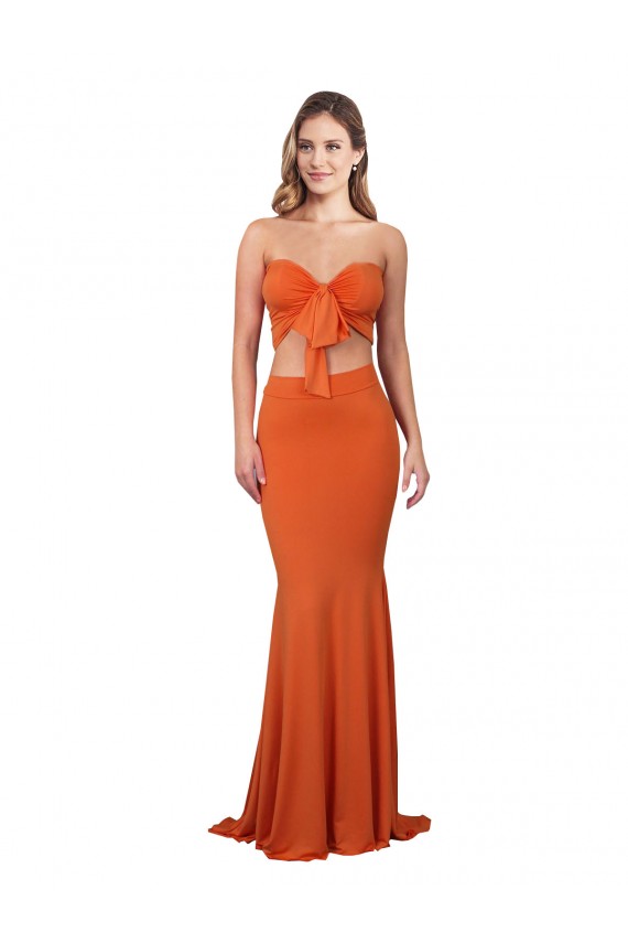 Fábrica de Spandex Sem alças Comprimento Chão Sem Mangas Vestidos de Madrinha / Vestidos de Noite / Vestidos de Festa
