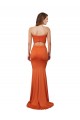 Fábrica de Spandex Sem alças Comprimento Chão Sem Mangas Vestidos de Madrinha / Vestidos de Noite / Vestidos de Festa