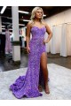 Fábrica de Lantejoulas Veludo Amor Comboio Corte Sem Mangas Longo Vestidos de Festa