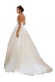 Fábrica de Tule & Renda Amor Comboio Capela Sem Mangas Vestido de Baile