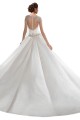 Fábrica de Cetim Amor Comboio Capela Mangas Curtas Vestidos de Noiva
