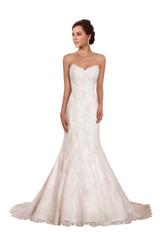 Fábrica de Renda Amor Comboio Capela Sem Mangas Vestido de Festa / Vestidos de Noiva