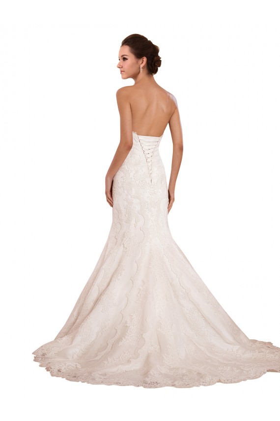 Fábrica de Renda Amor Comboio Capela Sem Mangas Vestido de Festa / Vestidos de Noiva