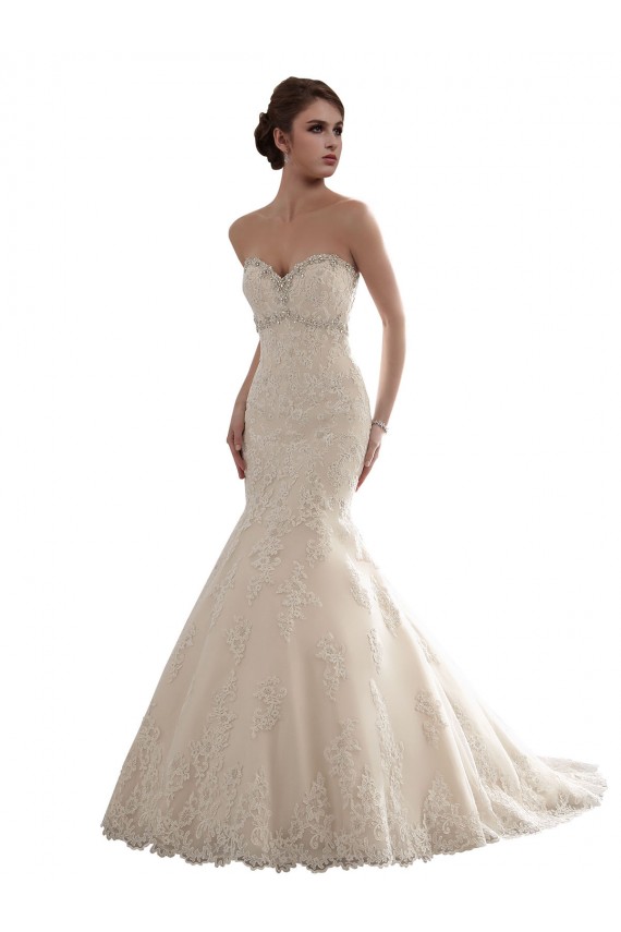 Fábrica de Tule & Renda Amor Comboio Capela Sem Mangas Longo Vestidos de Noiva
