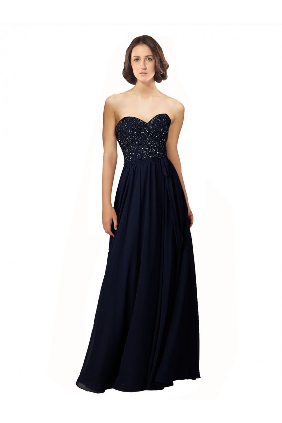 Fábrica de Chiffon Amor Comprimento Chão Sem Mangas Longo Vestidos de Festa