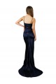 Fábrica de Cetim Elástico Amor Comprimento Chão Sem Mangas Vestidos de Madrinha / Vestidos de Noite / Vestidos de Festa