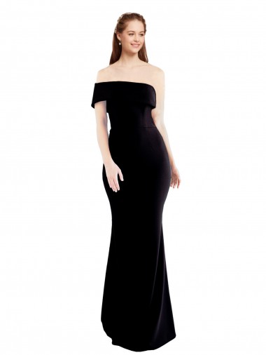 Fábrica de Buraco da fechadura Crepe Esticado Um Ombro Comprimento Chão Sem Mangas Vestidos de Madrinha / Vestidos de Noite / Vestidos de Festa