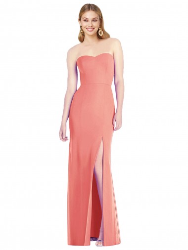 Fábrica de Chiffon Amor Comprimento Chão Sem Mangas Rosa Deserto Vestidos de Madrinha
