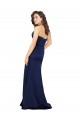 Fábrica de Cetim Sedoso Amor Comprimento Chão Sem Mangas Vestidos de Madrinha / Vestidos de Noite / Vestidos de Festa