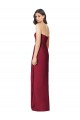 Fábrica de Chiffon Amor Comprimento Chão Sem Mangas Verde Oliva Vestidos de Madrinha